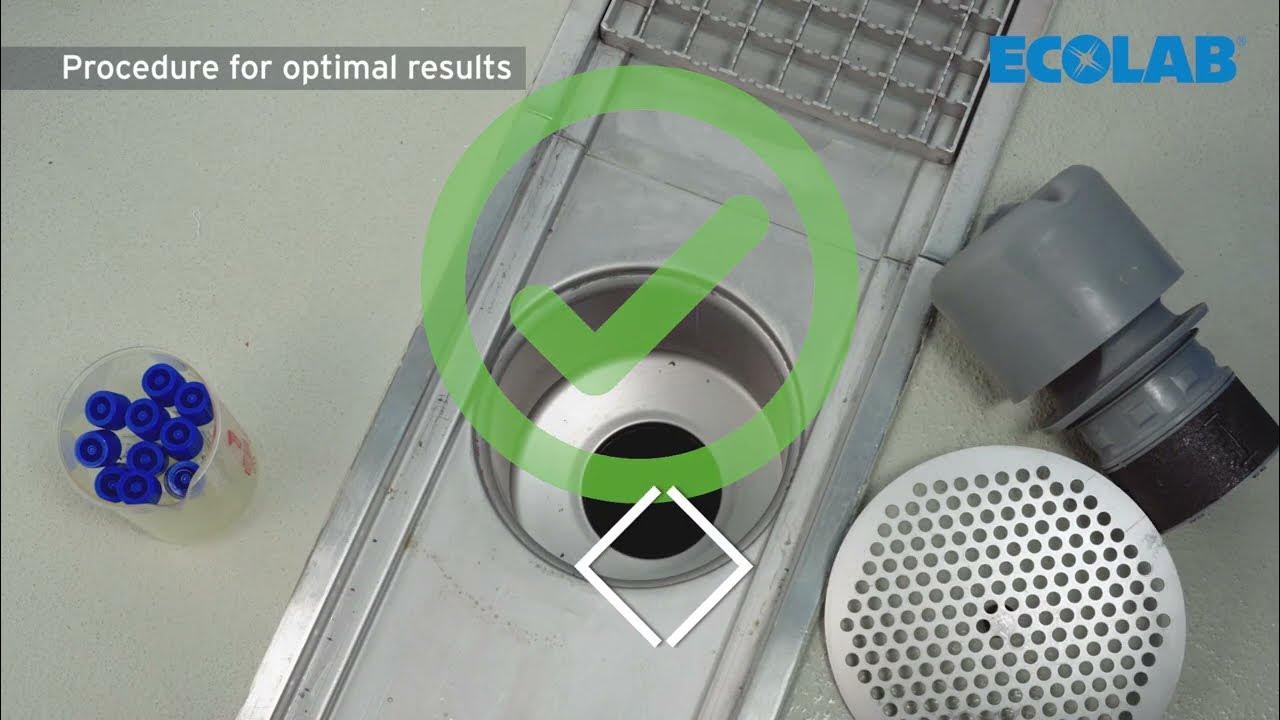Drainspexx How to disinfect drains video guide EN YouTube