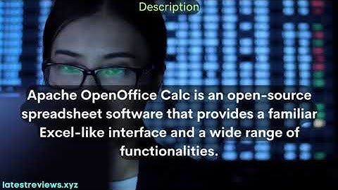 Excel Compatible Apache OpenOffice Calc
