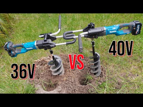 Makita Earth Augers. Makita 40v VS Makita 36v. Which Makes The Best