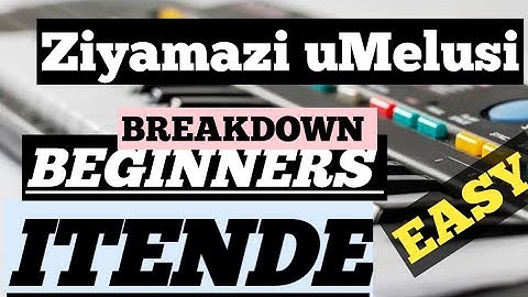 This Baseline Will untie your Left hand Fingers||Ziyamazi uMelusi||Phumlani Nhleko||Itende Tutorial