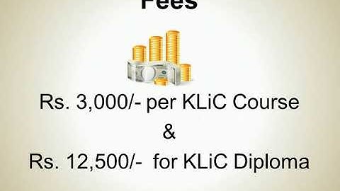 Part 6   KLiC Fees and Duration
