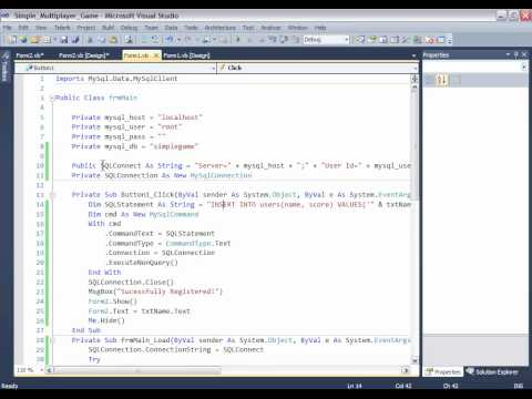 How to make a multiplayer game on Visual Basic (VB.NET) [Part - 5 / 5]