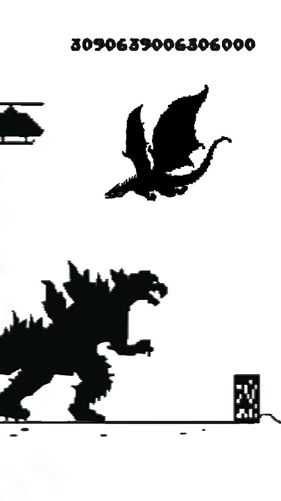 Chrome Dino Game (animated) End #ending #shortvideo #viralshorts #shorts #games