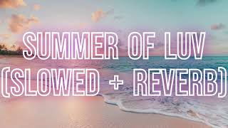 Summer Of Luv - Portugal The Man (slowed + reverb / tiktok remix) with lyrics