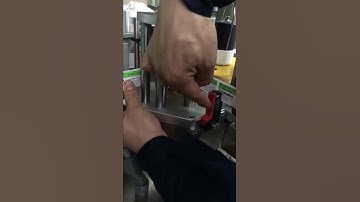 How to adjust sensor for labeling machine