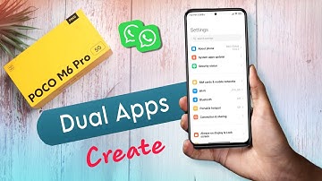 Poco M6 Pro 5g - How to Make Dual Whatsapp | Poco M6 Pro me Dual App Kaise Kare