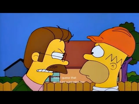 The Simpsons Ned Flanders Snaps And Sees His Past As A Kid Thesimpsons 