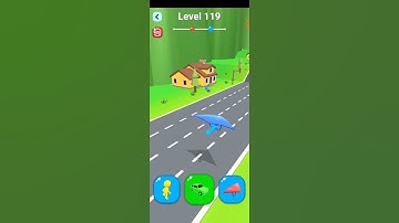 shape shifting running game (level 119)// by Amit gamer