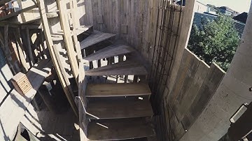 Building most beautiful spiral staircase part 2
