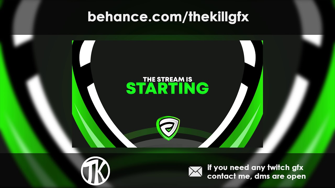 Animated Starting soon Screen for @GmacKKKK