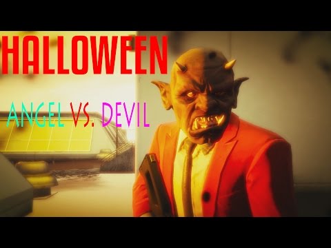Halloween - ანგელოზი vs. ეშმაკი (GTA 5 Online ქართულად)