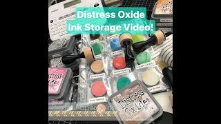 Distress Oxide Ink Blending Foam Storage