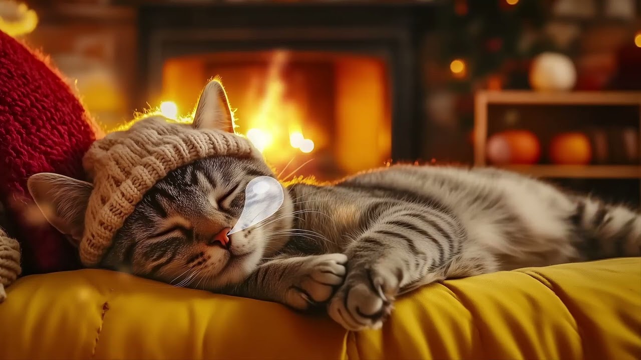 12 Hours Cat Healing Music 🐈🐾 Cat Sleep Aid Music | Calm & Peaceful Sounds And Sleep With Soothing