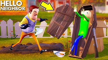 The Neighbor HAS HIM HIDDEN…Where Is Baldi!?! | Hello Neighbor Gameplay (Mods)