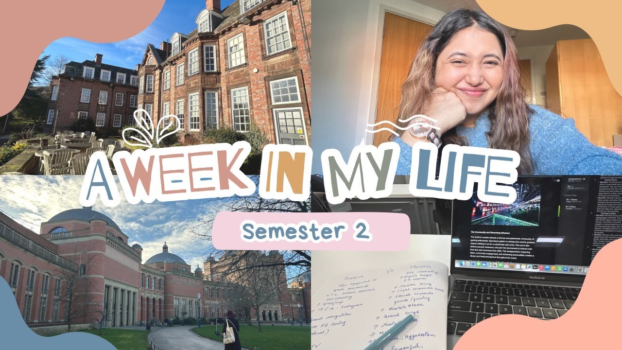 WEEK IN MY LIFE | WEEKLY VLOG | STUDENT VLOG | Marketing student ...