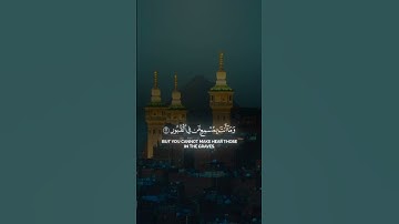 #سورة_فاطر | وما يستوي الاعمى والبصير ولا الظلمات ولا النور ولا الظل ولا الحرور | #المصحف