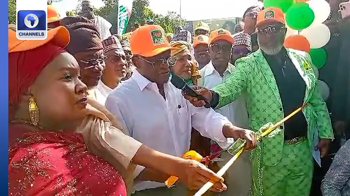 David Mark, Aregbesola, Amaechi, Others Unveil ADC Secretariat In Abuja