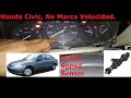 Honda Civic Tablero no Marca Velocidad P0501