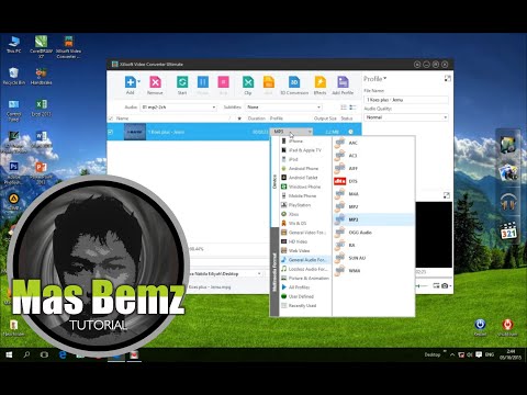 Cara Mudah Mengkonvert VIDEO Ke MP3 Dengan Xilisoft 2015