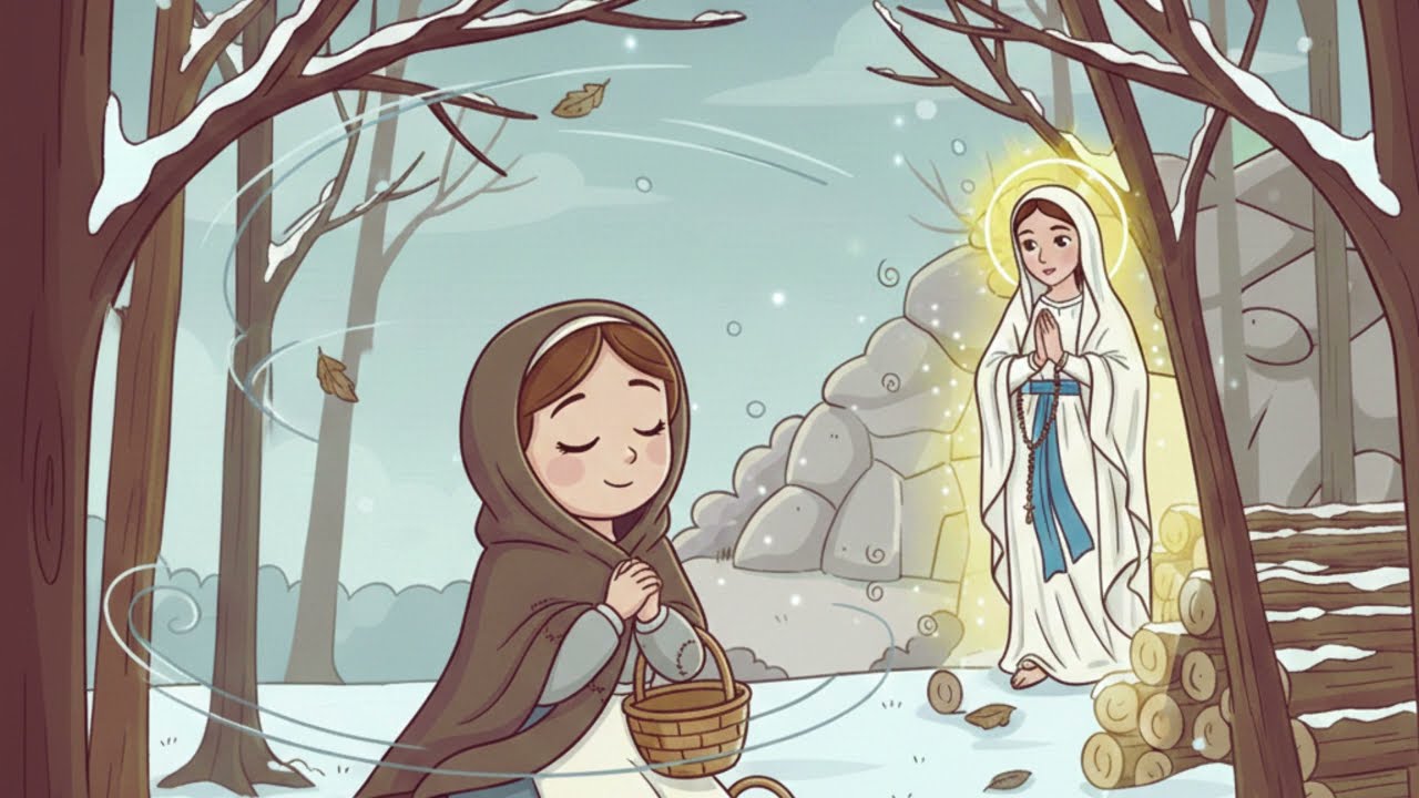 Apparizioni della Madonna di Lourdes | Storia per bambini (festa 11 febbraio)✨