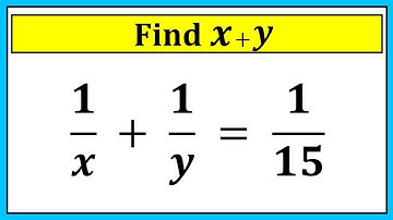 Nice Algebra Math Simplification | Find all the Values of X+Y | Algebra