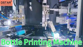 Automatic bottle screen printing machine
