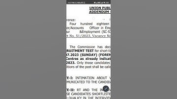 UPSC epfo EO/AO exam date out #2023 #2022