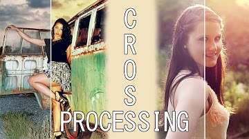 Photoshop CS6 Cross Processing Effect