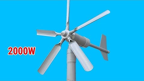 I Made Endless FREE Electricity at Home with My PVC Windmill