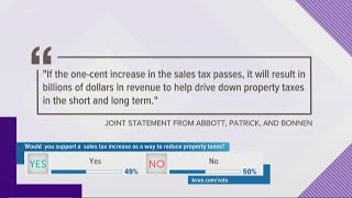 Texas leaders propose raising state sales tax to lower property tax rates