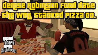 Grand Theft Auto San Andreas - Denise Robinson Food Date \