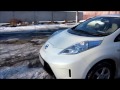 Nissan Leaf с солнечными панелями и доп  батареей. Апгрейд по Приморски