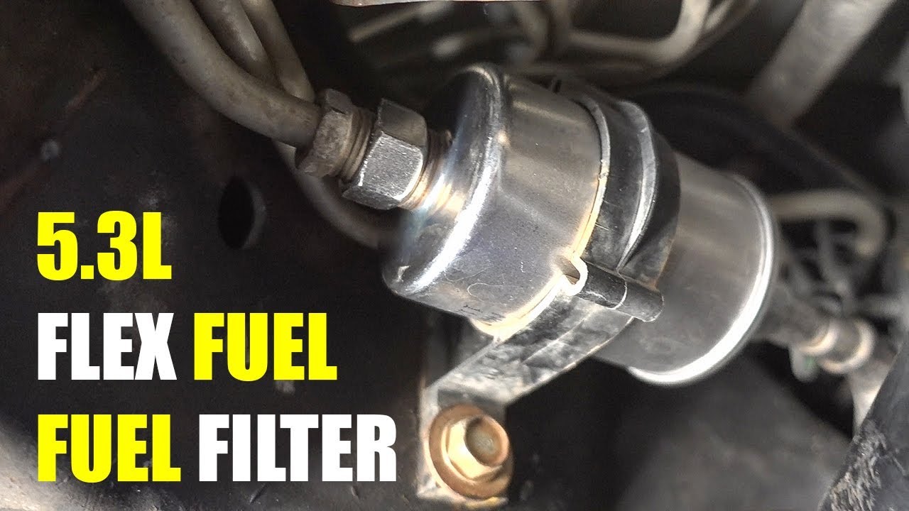 2003 Chevy Suburban Fuel Filter Replacement (Flex Fuel) - YouTube