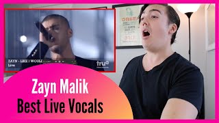 REAL Vocal Coach Reacts to Zayn Malik's Best Live Vocals