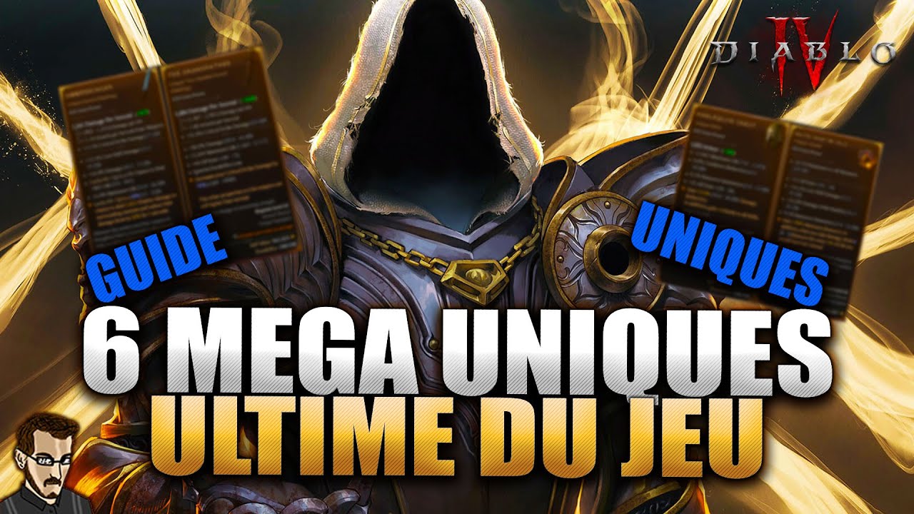 NEW : LES 6 MEILLEURS UNIQUES DE DIABLO 4 COMMENT LES AVOIR ET GUIDE