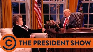 The President Meets Andrew Jackson - The President Show | Comedy Central