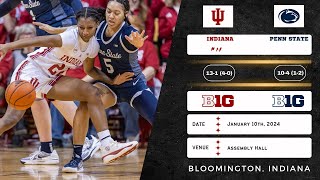 No. 14 Indiana vs Penn State | Big Ten | 1.10.24