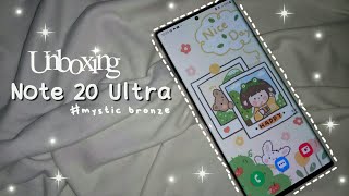 Note 20 Ultra 👾📱| new phone | unboxing | aesthetic | JJK