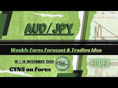 Prakiraan Forex Mingguan AUDJPY untuk 10 - 14 November 2025 oleh CYNS di Forex