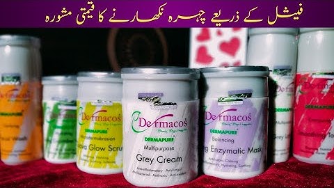 How To Use Dermacos Facial | Step By Step Guide | Dermacos Whitening Facial review by munibalifestyl