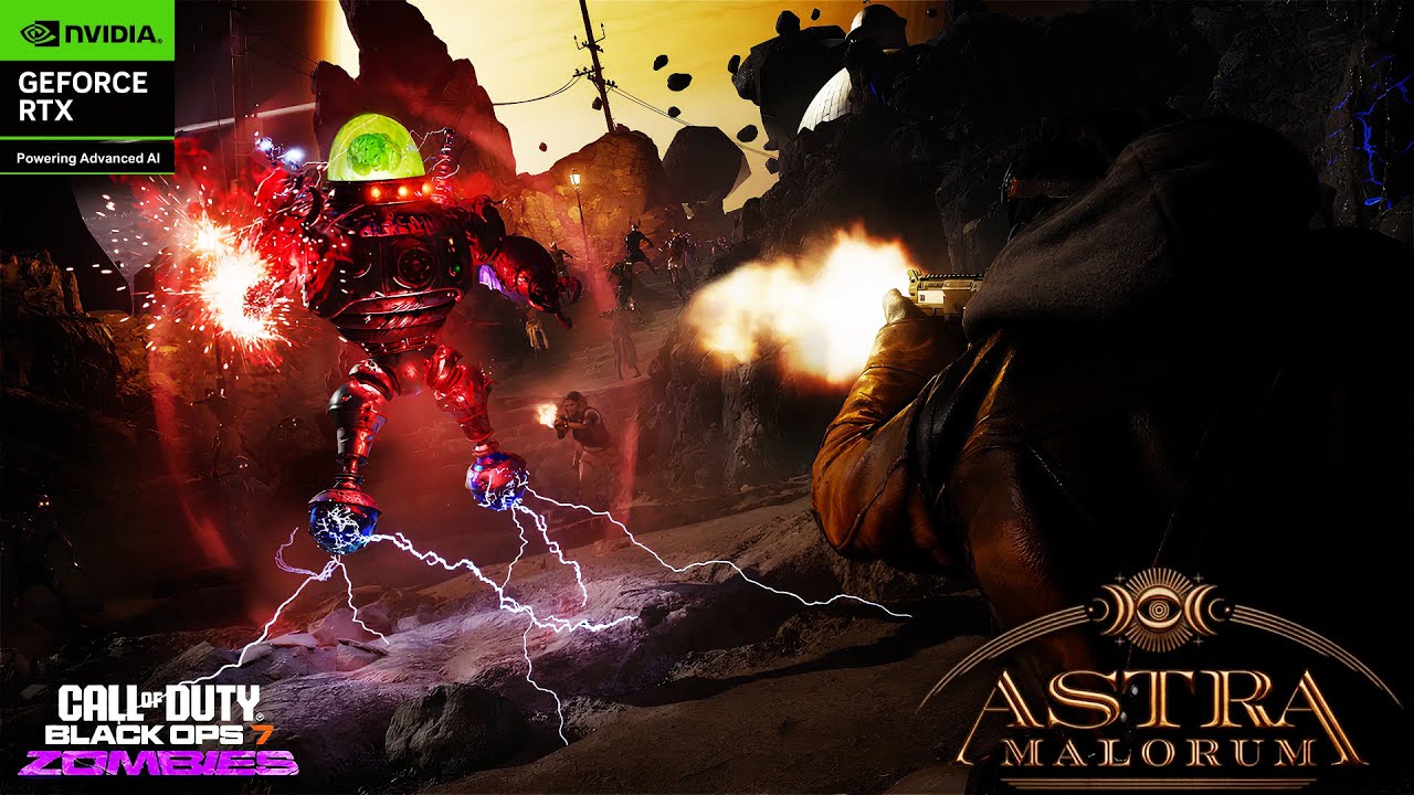 “ASTRA MALORUM” – CURSED MODE BOSS FIGHT & RELIC HUNT | BLACK OPS 7 ZOMBIES 💀🪐