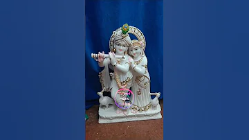 राधा कृष्ण की मार्बल मूर्ति खरीदे || Radha Krishna Murti Available Contact On +919602844601 #shorts