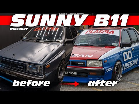 Nissan Sunny B11 Widebody - Made in Malaysia