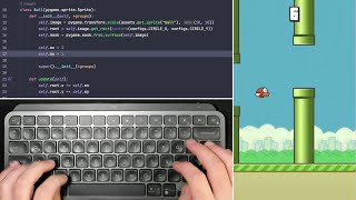 ASMR Programming  Flappy Bird  No Talking