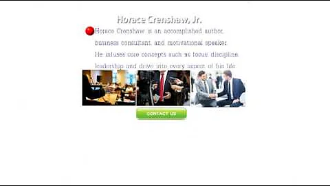 Horace Crenshaw Presentation Video