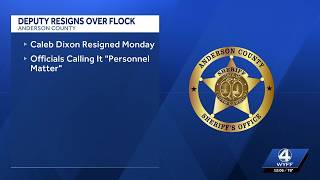Anderson County deputy resigns amid Flock camera investigation
