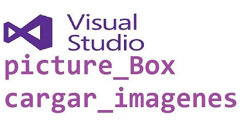 como cargar imágenes a picture box visual estudio c#