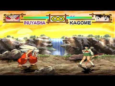 Inuyasha: A Feudal Fairy Tale [PS1] - Demon Inuyasha in story mode