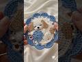 Puppy crochet coaster #crochet #knitting #keşfet #grannysquare #coaster #puppy #handmade #placemat 