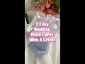 3 Easy Wedding Place Cards With A Cricut! 👰✨
